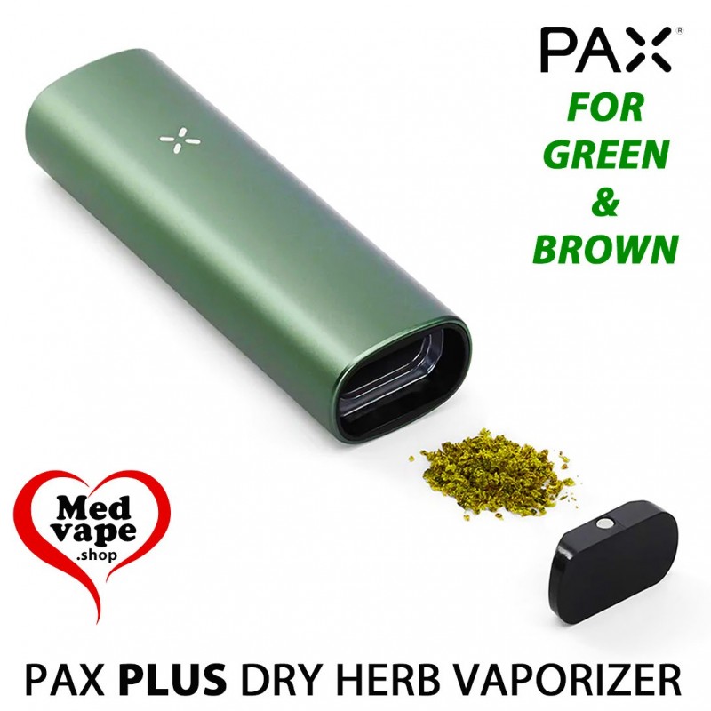 PAX PLUS 2023 DRY HERB VAPORIZER - SAGE GREEN MEDVAPE PAX PLUS 2023 DRY HERB VAPORIZER - SAGE GREEN MEDVAPE